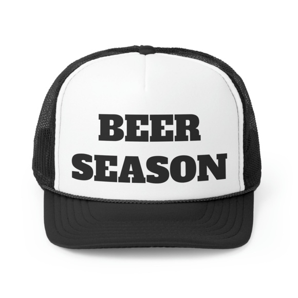 Beer Season Funny Trucker Hat - Picture 1 of 1